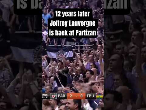 12 years later Joffrey Lauvergne is back at Partizan #partizan