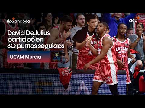 Así participó David DeJulius en 30 puntos consecutivos | Liga Endesa 2025-26