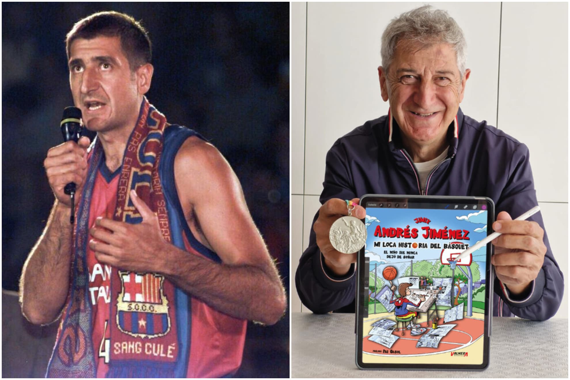 Andrés Jiménez se 'pasa' al cómic con prólogo de Pau Gasol